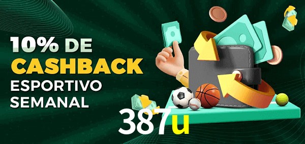 10% de bônus de cashback na 387u